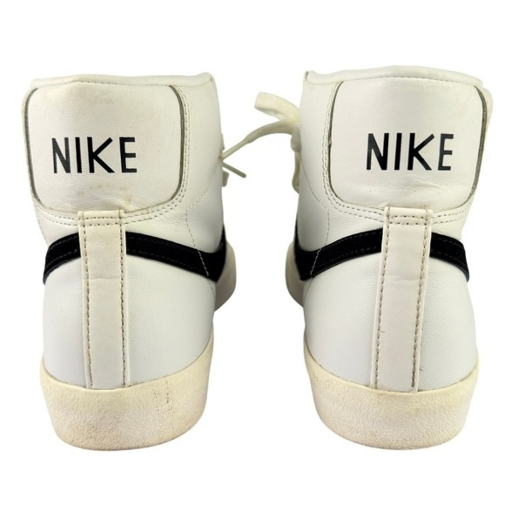 Nike Blazer Mid 77 Vintage White Black High Top Sneakers CZ1055-100 Womens 7.5 - Picture 7 of 10